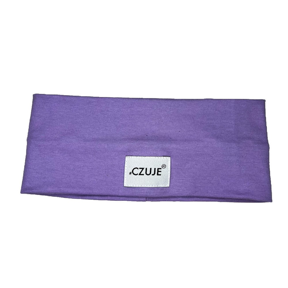 Opaska #czuje fioletowa