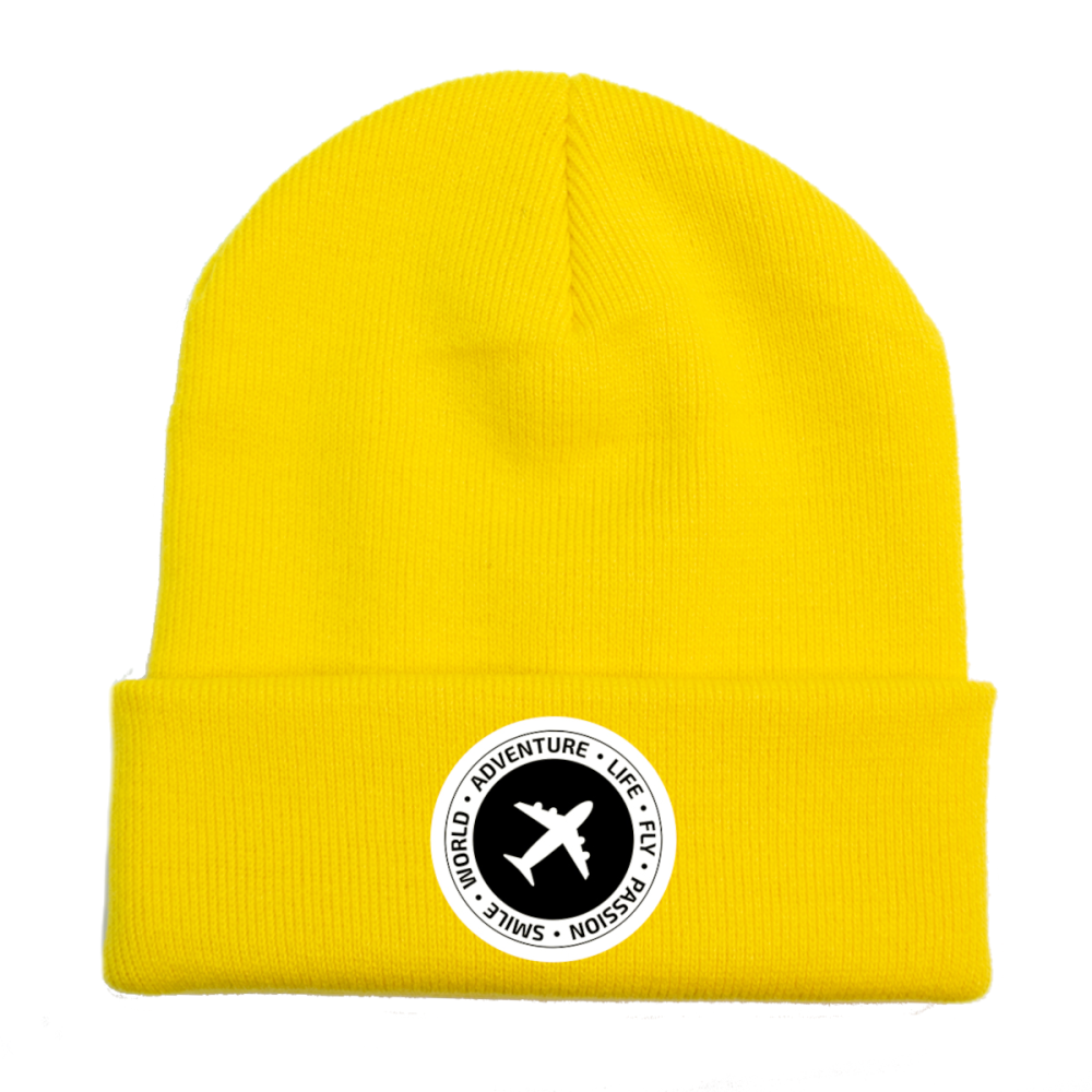 Czapka Samolot #CZUJE® Cytryna