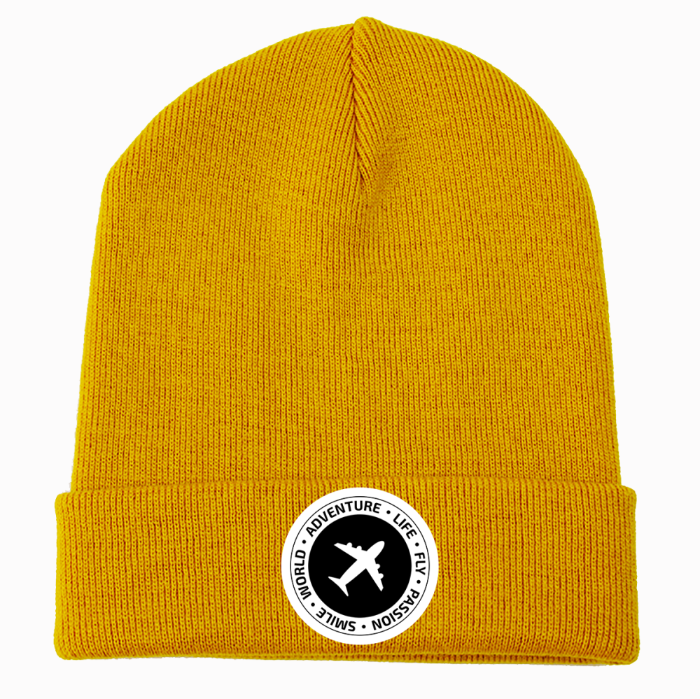 Czapka Samolot #CZUJE® Musztardowa
