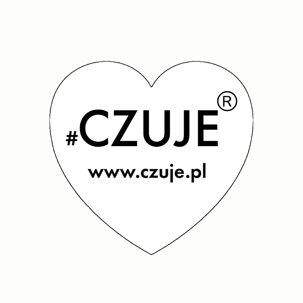 Naklejki #CZUJE® Białe