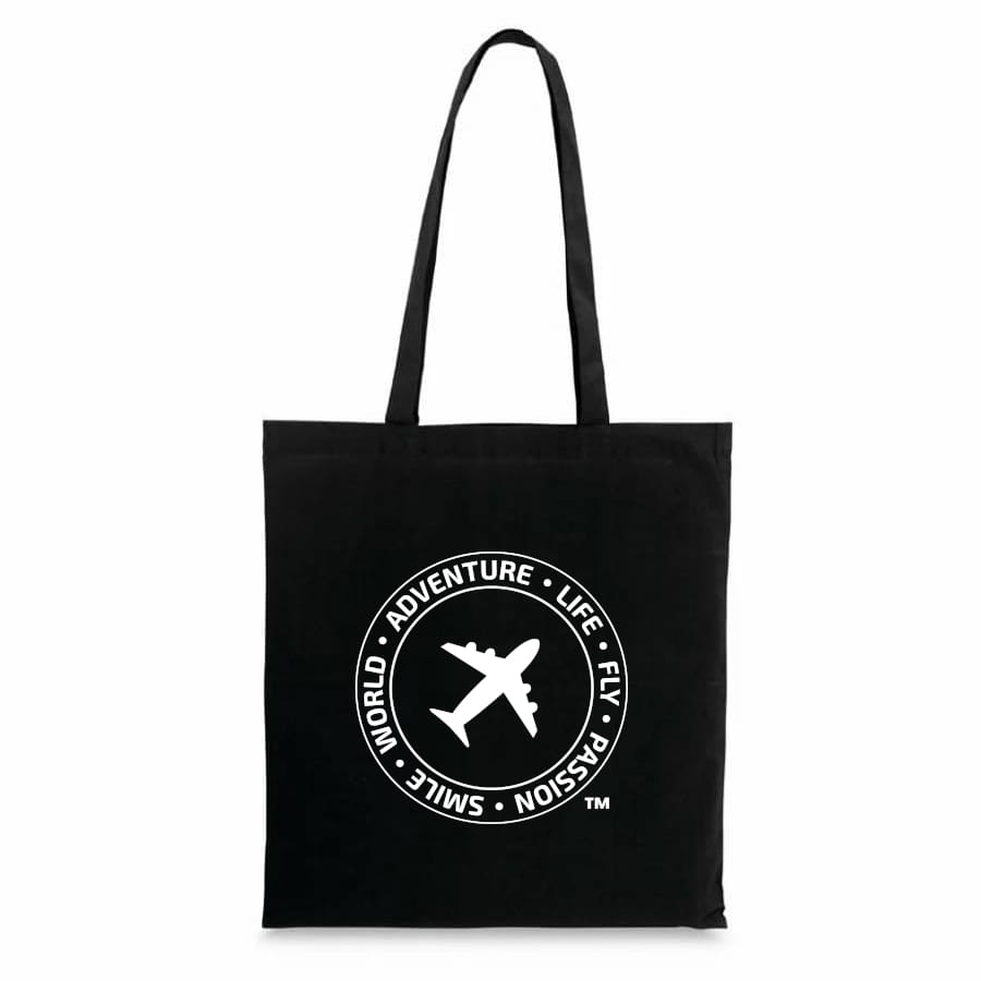 Torba CZUJE® Samolot Czarna