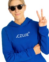 bluza niebieska czuje