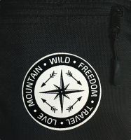 SASZETKA KOMPAS CZARNY #czujezeodlatuje