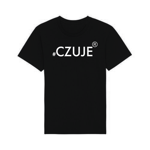 Koszulka Męska #CZUJE® Czarna