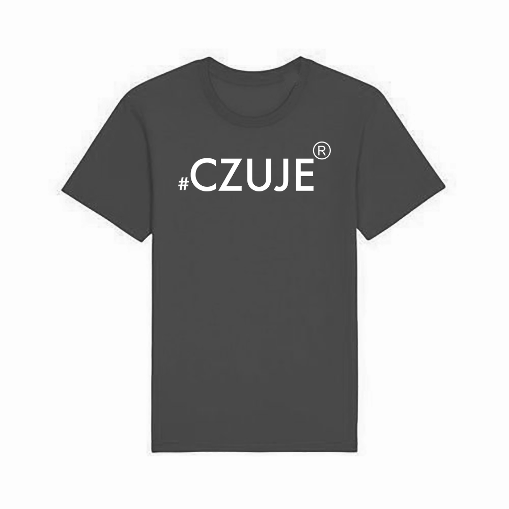 Koszulka Męska #CZUJE® Betonowa